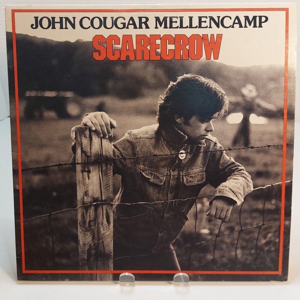 John Cougar Mellencamp ~ Scarecrow  (Vinyl LP, 1985)